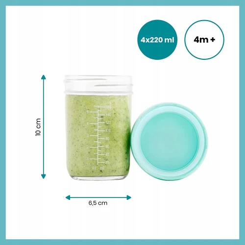 BABYMOOV Babybols GlasbehĂ¤lter 4x220ml