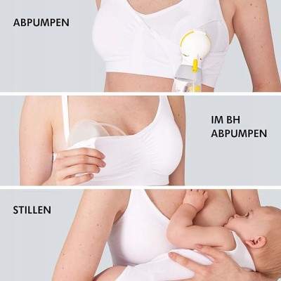 MEDELA Still BH und Abpump BH 3in1 mit Einlagen S