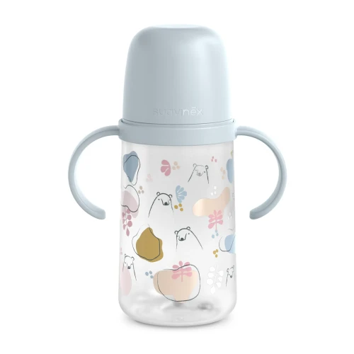 SUAVINEX Trinklernbecher mit Mundstück und Griffen 270 ml 6 m+