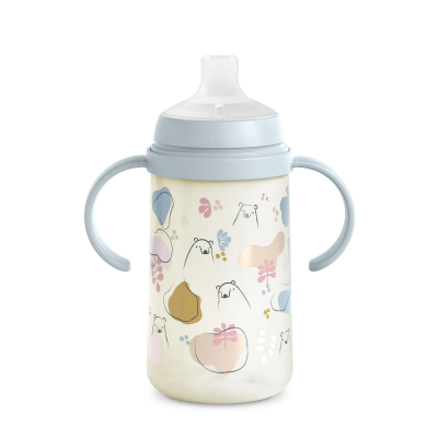 SUAVINEX Trinklernbecher mit Mundstück und Griffen 270 ml 6 m+