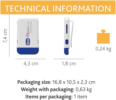 CHICCO BEBECARE Easy-Tech Sensorsystem für Autokindersitz
