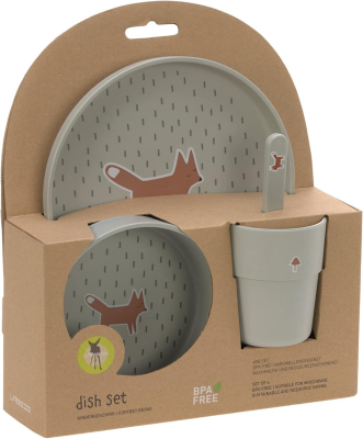 LASSIG Geschirrset ohne Melamin Little Forest Fox