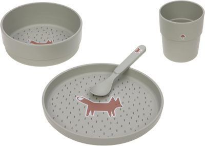 LASSIG Geschirrset ohne Melamin Little Forest Fox
