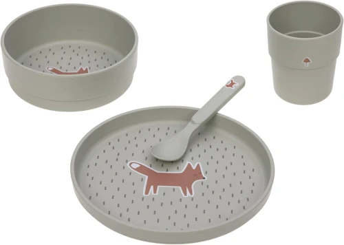 LASSIG Geschirrset ohne Melamin Little Forest Fox