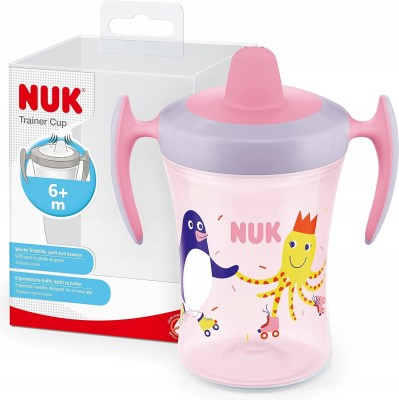 NUK Trainer Cup AUSLAUFSICHERER BECHER Oktopus 6 m+ 230 ml