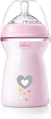 CHICCO NaturalFeeling Flasche 330 ml 6 m+ schneller Durchfluss