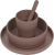 LASSIG Geschirrset ohne Melamin Choco