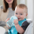 CHICCO Transition Cup Trinklernbecher mit Auslaufschutz, Trinkaufsatz und Griffen 200 ml 4M+