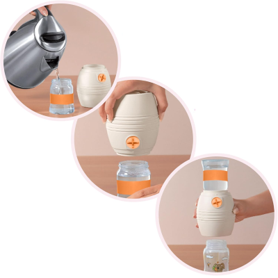 NIP Cool Twister Wasserabkühler für Babymilch 210 ml 80 Sekunden