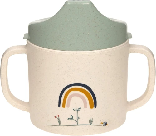LASSIG Sippy Cup Garden Explorer Trinklernbecher mit Mundstück 150 ml 6 m+