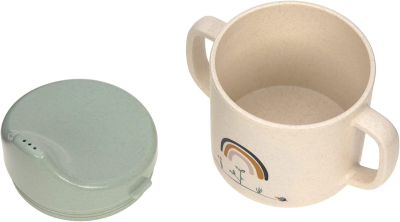 LASSIG Sippy Cup Garden Explorer Trinklernbecher mit Mundstück 150 ml 6 m+