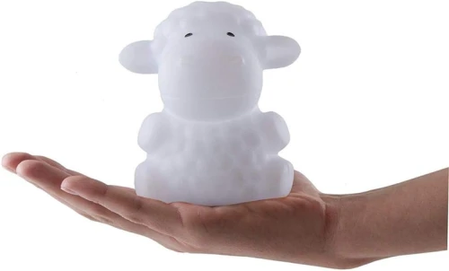 MINILAND Night Sheep LED Nachtlampe 5 Farben 12,5 cm