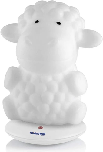MINILAND Night Sheep LED Nachtlampe 5 Farben 12,5 cm