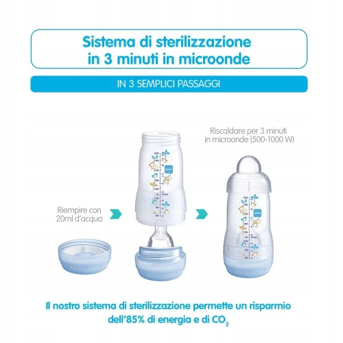 MAM Easy Start Anti-Kolik-Flasche 260ml 2m+