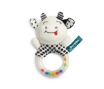 SENSILLO Baby-Rassel BLACK&WHITE