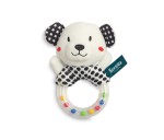 SENSILLO Baby-Rassel BLACK&WHITE