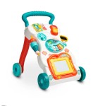 TOYZ Musikalischer Lernlaufwagen Türkis - Entwicklung und Spielzeug für Kinder