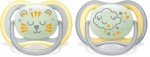 PHILIPS AVENT Ultra Air Night Schnuller x 2 18ms+c leuchtend