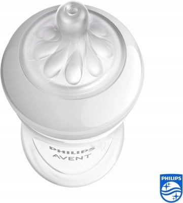 PHILIPS AVENT Natural Response Set mit 4 Flaschen, Schnuller und Bürste