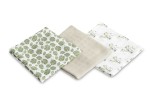 BAMBUSWINDEL 3er-Pack ELEFANT GRAU 70X80