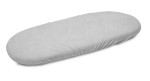 FROTTEE-SPANNBETTLAKEN FÜR KINDERWAGEN GRAU 35X75