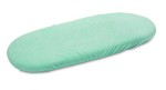 FROTTEE-SPANNBETTLAKEN FÜR KINDERWAGEN MINT 35X75