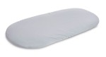 WASSERDICHTES JERSEY-SPANNBETTLAKEN FÜR KINDERWAGEN GRAU 35X75