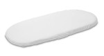 JERSEY-SPANNBETTLAKEN FÜR KINDERWAGEN WEISS 35X75