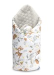 VELVET PUCKTUCH WEISS WALDABENTEUER 75x75