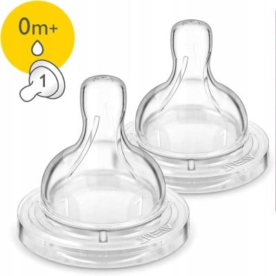 PHILIPS AVENT Classic+ Anti-Kolik-Sauger 0m+ x2