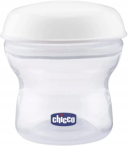 CHICCO Milchbehälter 4 x 150 ml + Sauger mit Schraubverschluss