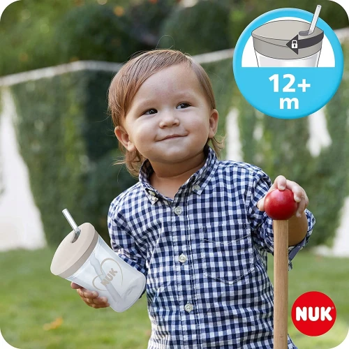 NUK Trinklernset Becher + 3 Trinkaufsätze
