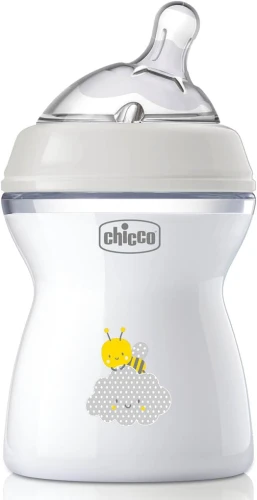 CHICCO NaturalFeeling Flasche 250 ml 2 m+ mittlerer Durchfluss
