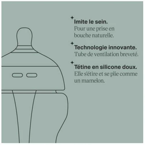 TOMMEE TIPPEE Advanced Flasche 260ml ANTI-KOLIK 0M+