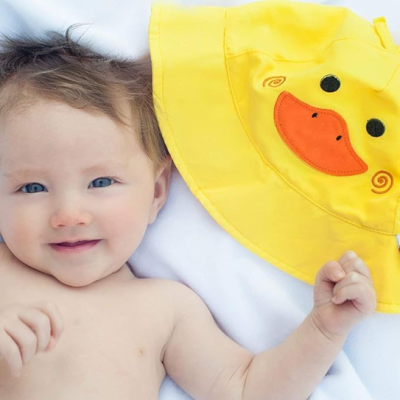 ZOOCCHINI Schwimmwindel + Sonnenhut 6-12 Monate