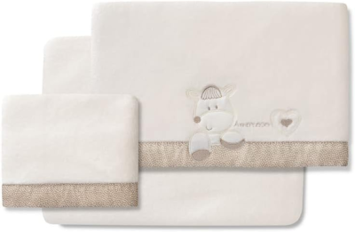 INTERBABY 3-teiliges Polar-Bettwäscheset