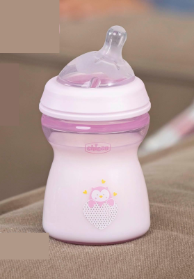 CHICCO NaturalFeeling Flasche 250 ml 2 m+ mittlerer Durchfluss