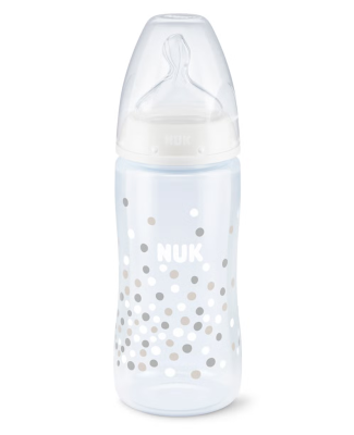 NUK First Choice+ 6-18 m FLASCHE 300 ml Temperaturanzeige