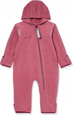 HOPPEDIZ Fleece-Overall mit Kapuze 56/62
