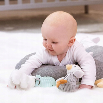 NUBY Bauchlage-Spielkissen mit Spielzeug