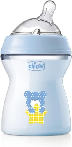 CHICCO NaturalFeeling Flasche 250 ml 3 m+ mittlerer Durchfluss
