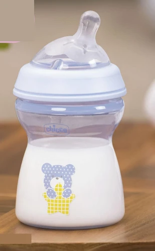 CHICCO NaturalFeeling Flasche 250 ml 3 m+ mittlerer Durchfluss