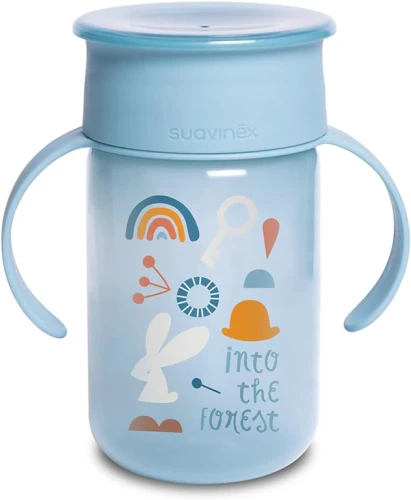 SUAVINEX Trainer Cup AUSLAUFSICHERER BECHER 360° 340 ml
