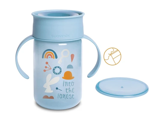 SUAVINEX Trainer Cup AUSLAUFSICHERER BECHER 360° 340 ml