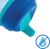 CHICCO Transition Cup Trinklernbecher mit Auslaufschutz, Mundstück und Griffen 200 ml 4M+