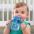 CHICCO Transition Cup Trinklernbecher mit Auslaufschutz, Mundstück und Griffen 200 ml 4M+