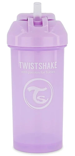 TWISTSHAKE Strohhalmbecher auslaufsicher mit Strohhalm 360 ml 6 Monate+