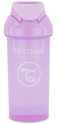 TWISTSHAKE Strohhalmbecher auslaufsicher mit Strohhalm 360 ml 6 Monate+
