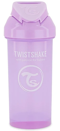 TWISTSHAKE Strohhalmbecher auslaufsicher mit Strohhalm 360 ml 6 Monate+
