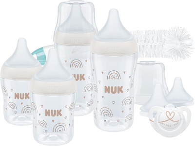 NUK Perfect Match Starterset Flaschen x4 + Zubehör